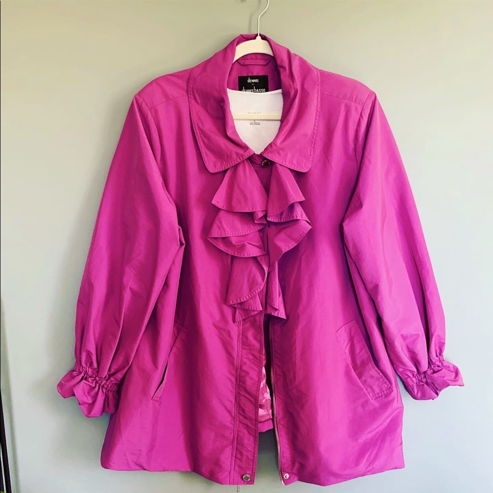 Fuchsia spring jacket- SO PRETTY!